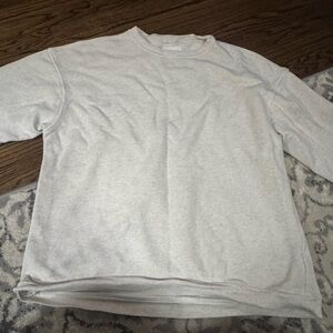 Aerie light weight  cream sweatshirt